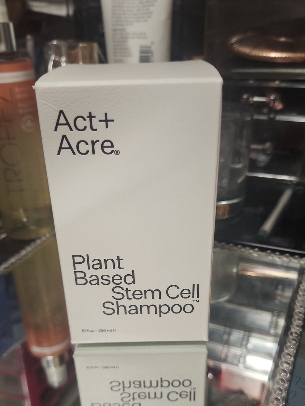 Act+Acre Plant Based Stem Cell Shampoo - White Box